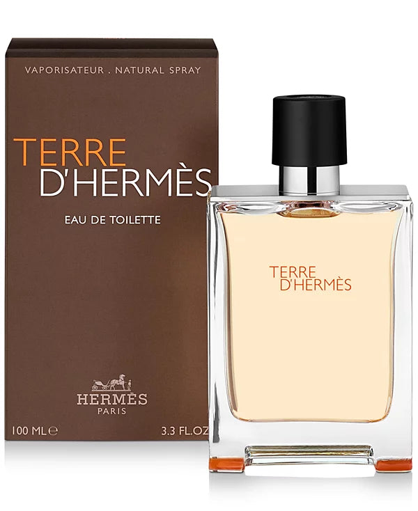 Terre D'Hermes Eau de Toilette, 3.3 OZ.