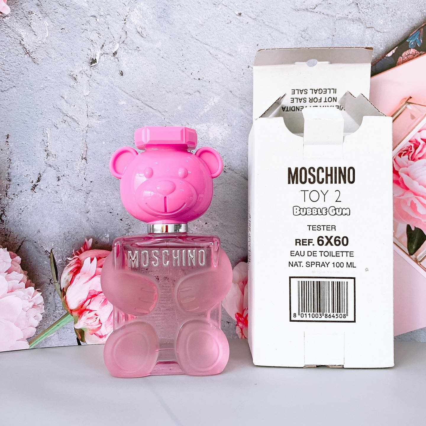 Moschino Bubble Gum Eau de Toilette Tester 100ML/3.4Oz