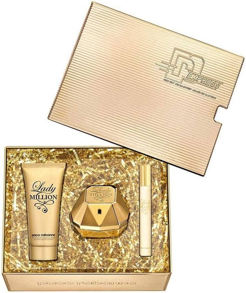 PACO RABANNE LADY MILLION EDP SET 3PC