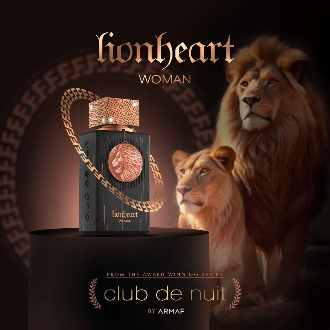 Armaf Club De Nuit Lion Heart Woman EDP - 100ML/3.4Oz