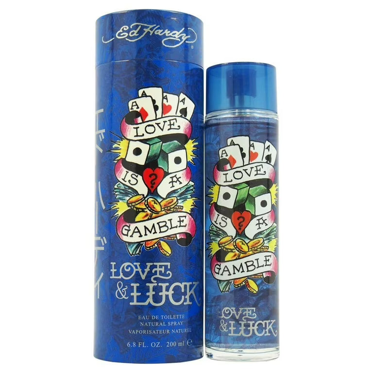 ED HARDY LOVE & LUCK EDT 200 ML/6.8 FL OZ MEN'S