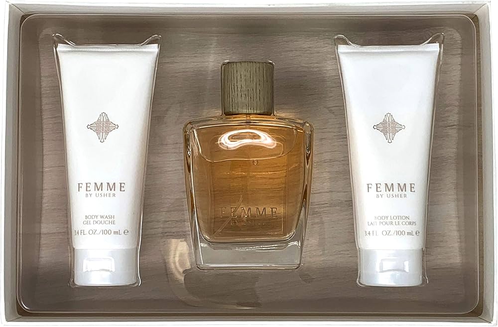 USHER FEMME EDP SET 3PC