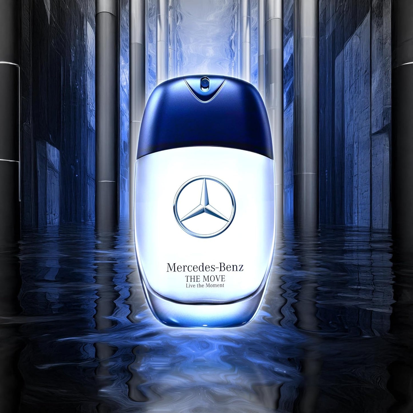 MERCEDES BENZ The Move Live The Moment Eau De Toilette Tester 100ML/3.4oz