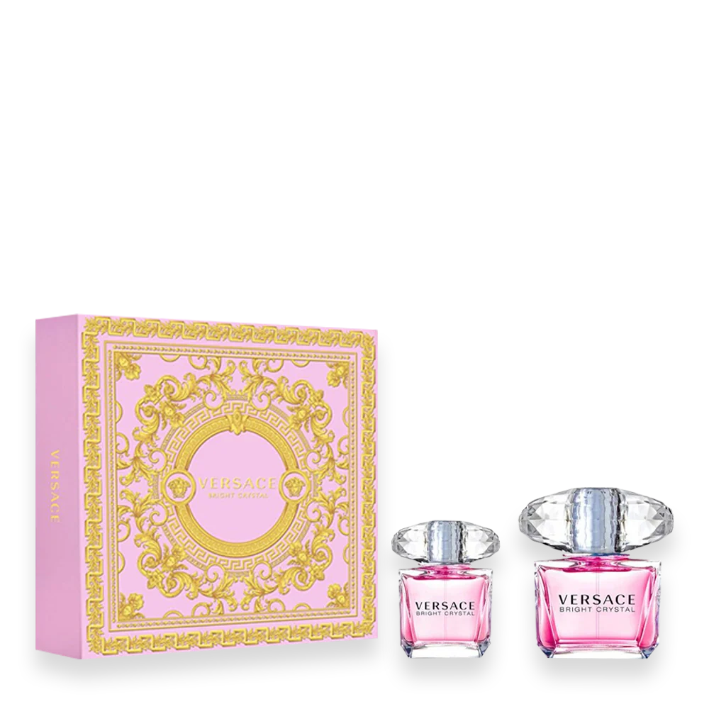 VERSACE BRIGHT CRYSTAL EDT SET 2PC