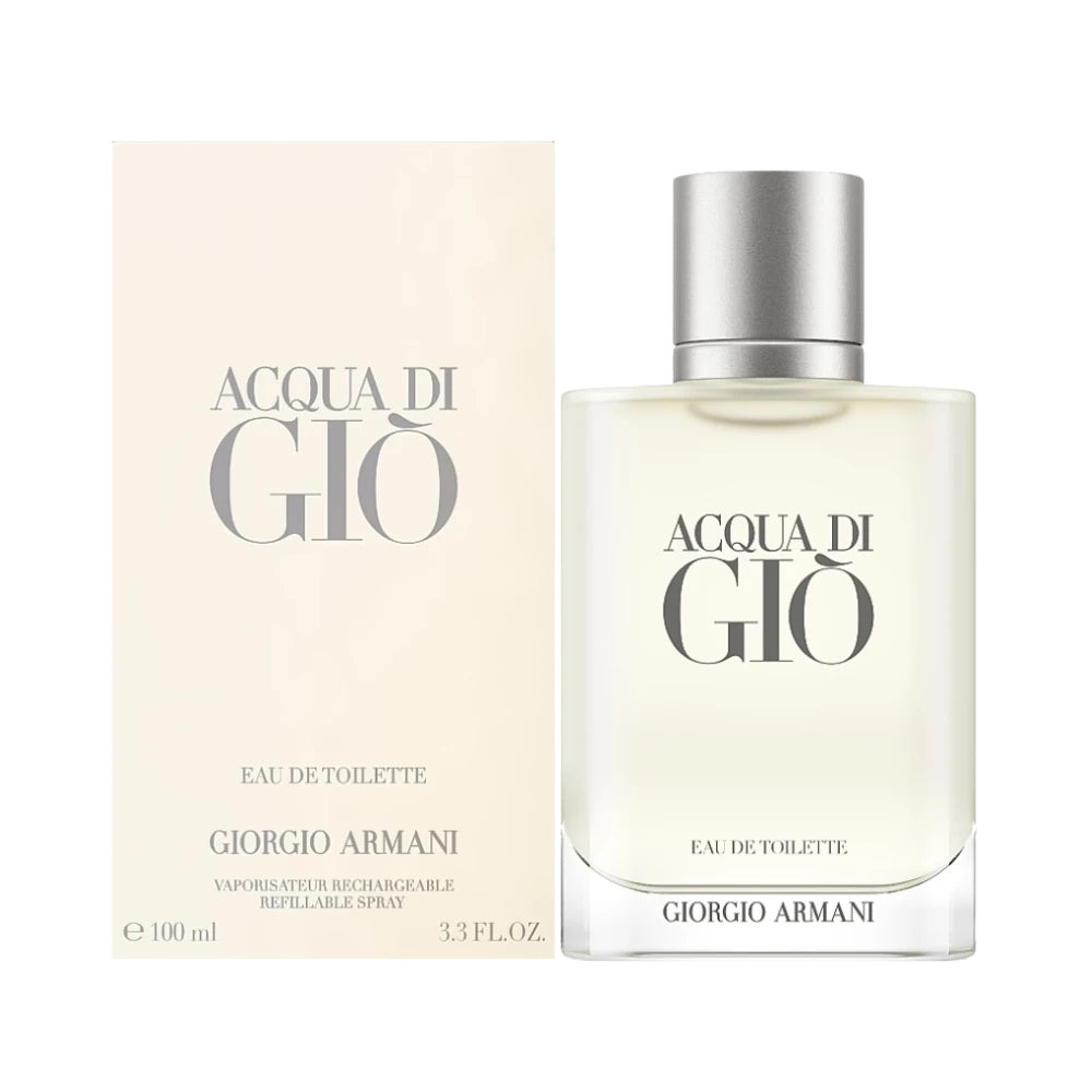 Acqua Di Gio Giorgio Armani EDT-100ml/3.4oz Refillable