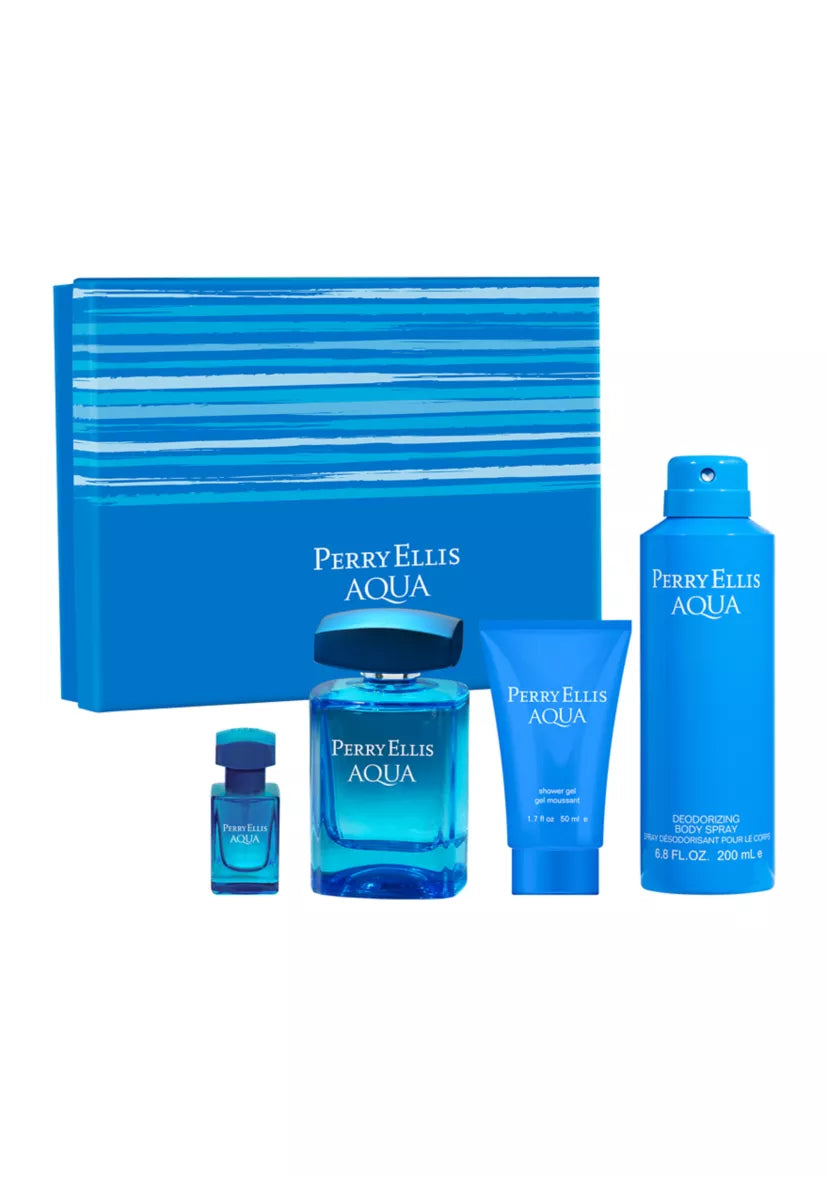 Perry Ellis Men's Perry Aqua Gift Set