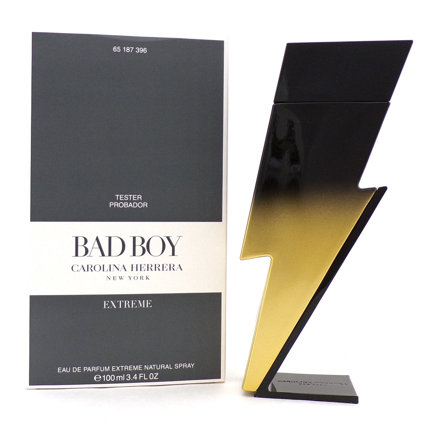 BAD BOY EXTREME BY CAROLINA HERRERA TESTER EDP 100ML/3.4OZ