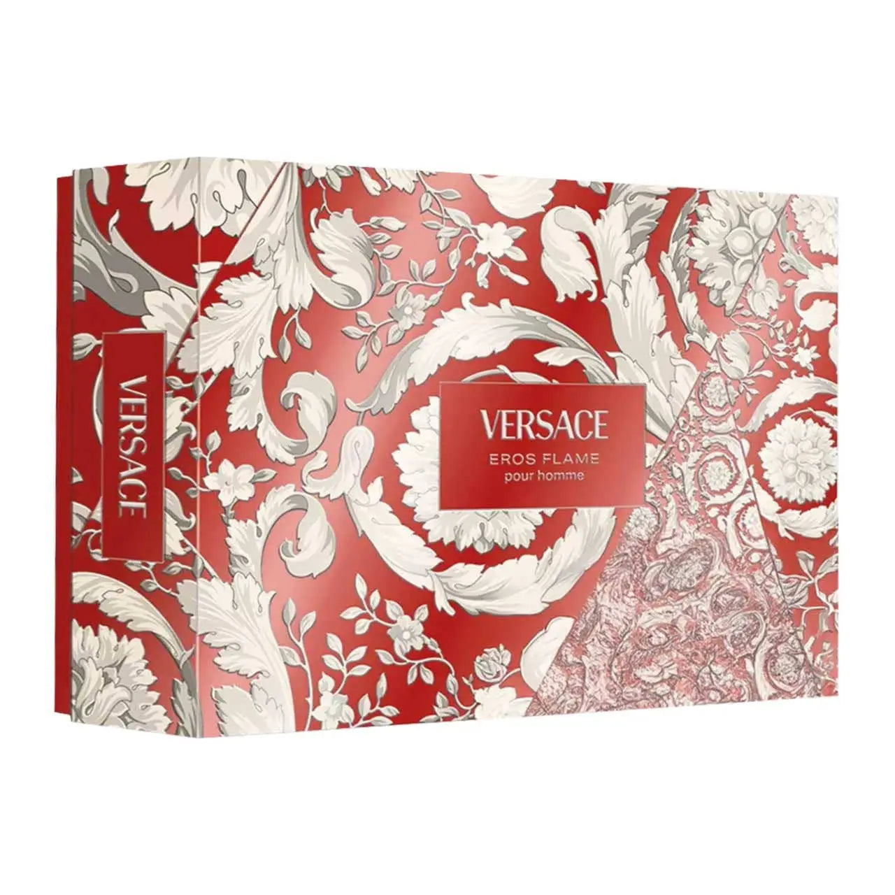 VERSACE Eros Flame EDP 3 Pc, 100ml + Travel Spray 10ml + Bag