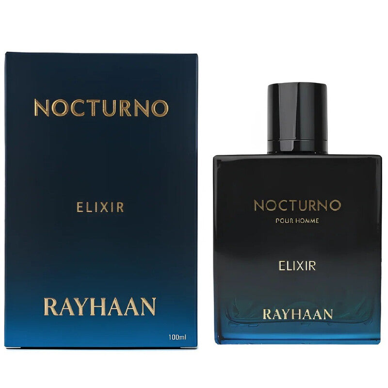 RAYHAAN NOCTURNO ELIXIR FOR HIM EAU DE PARFUM 100ml/3.4oz