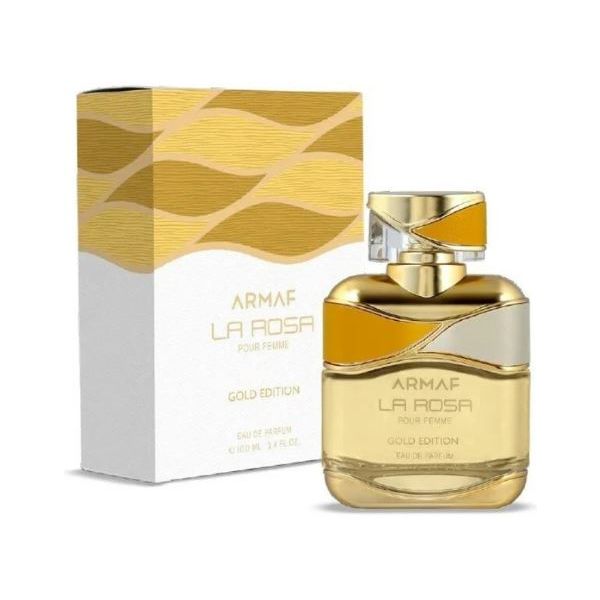 Armaf La Rosa Gold Edition EDP-100ml/3.4oz