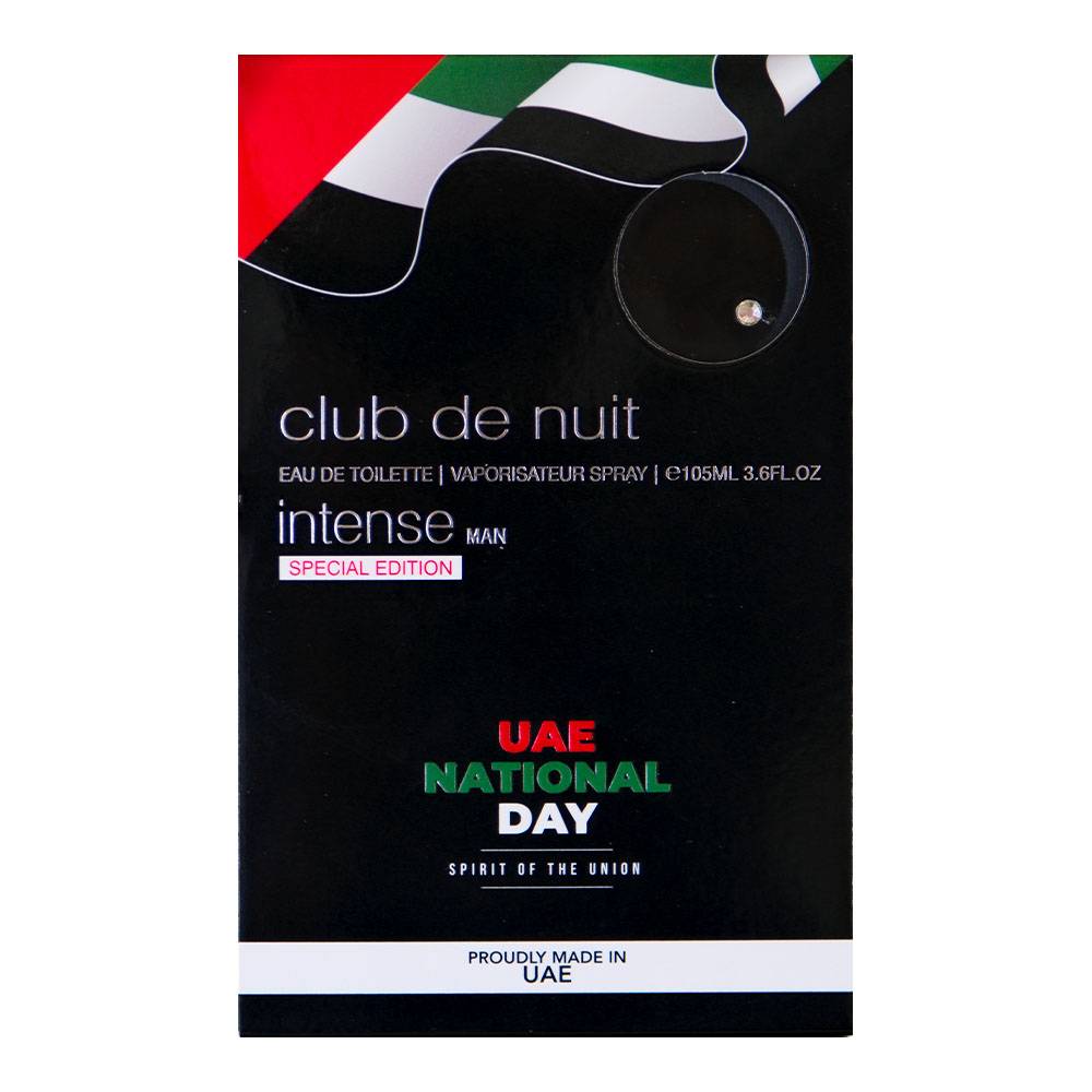 Club De Nuit Intense Man National Day (SPECIAL EDITION) Eau De Toilette 105ML/3.6ML