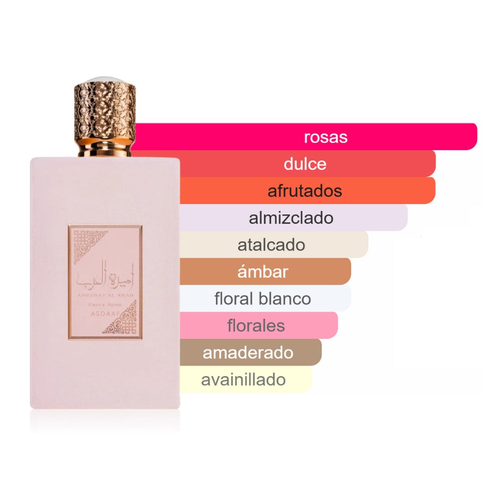 Asdaaf Ameerat Al Arab Prive Rose Eau De Parfum 100ml/3.4oz