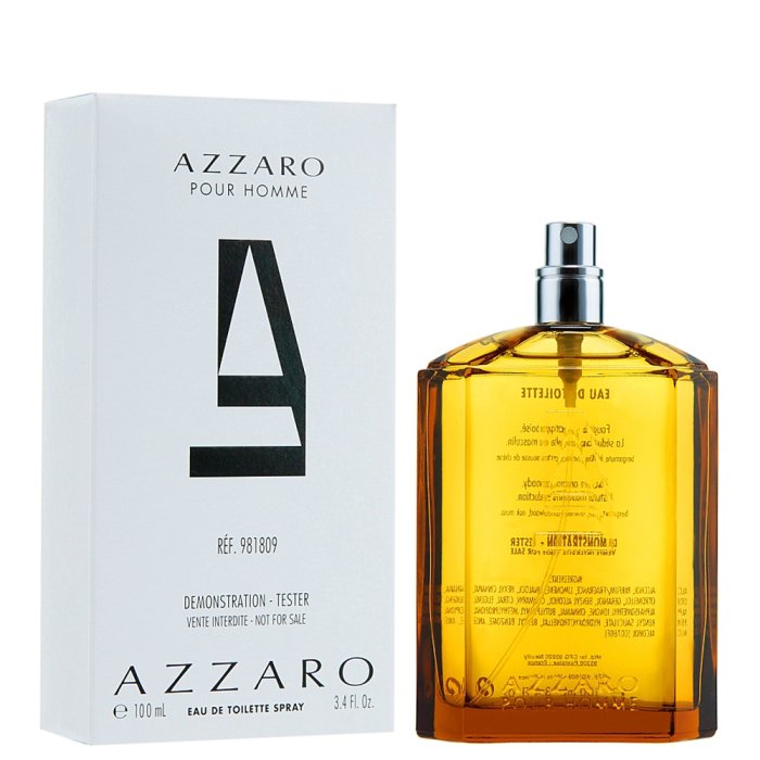 AZZARO POUR HOMME EDT 100ML/3.4OZ TESTER