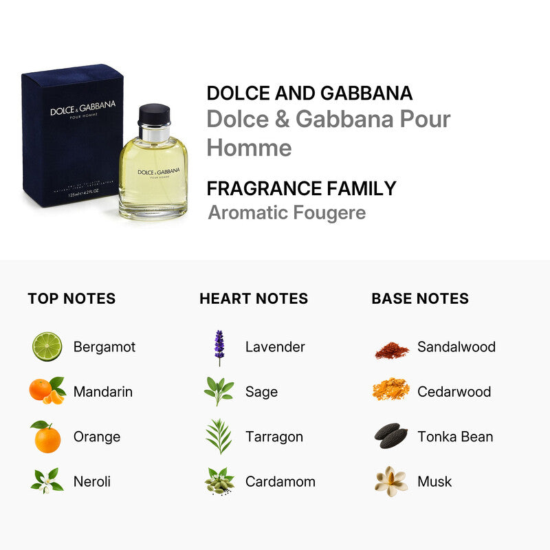 Dolce & Gabbana Men / Dolce & Gabbana EDT Spray 4.2 oz