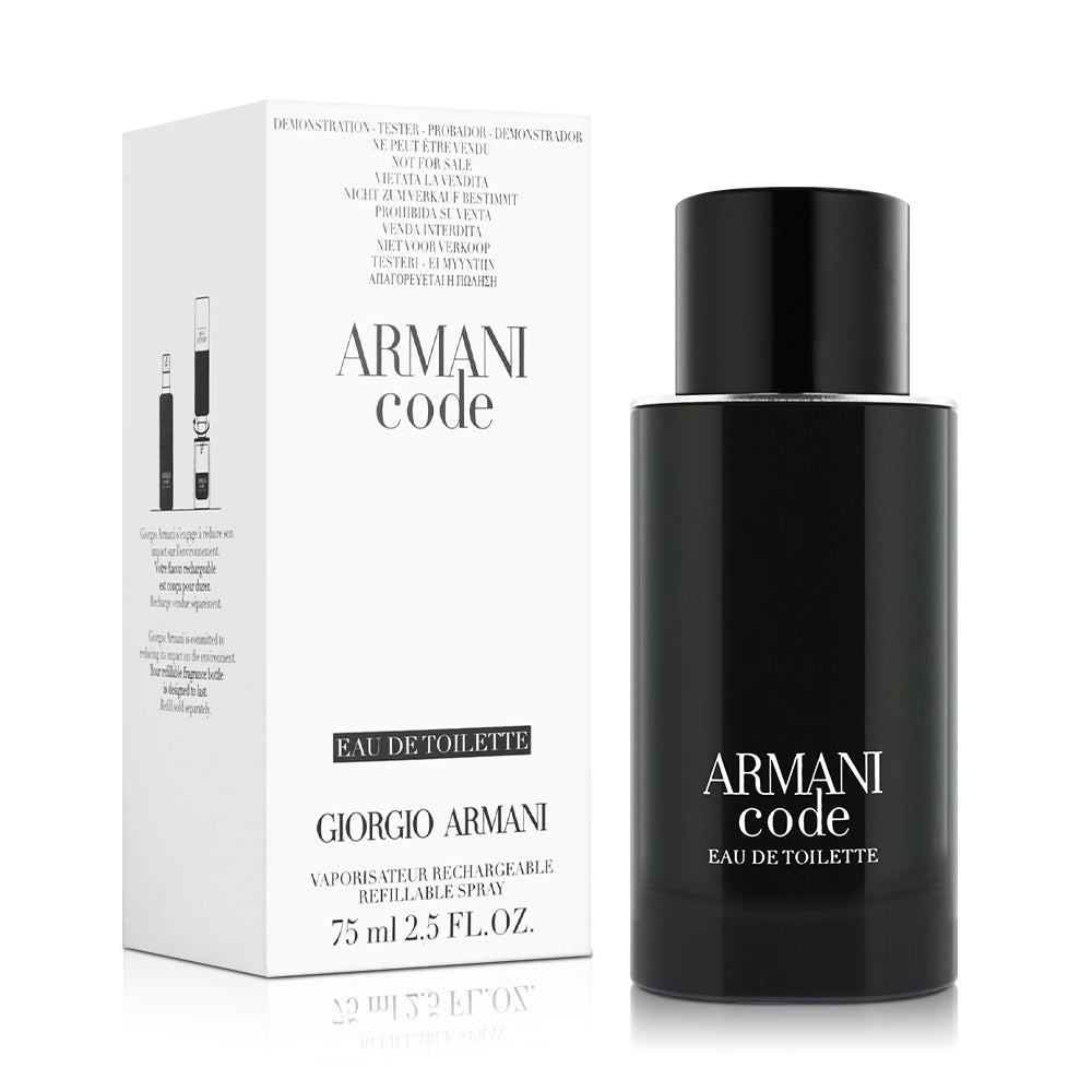 GIORGIO ARMANI CODE EDT 75ML/2.5OZ TESTER