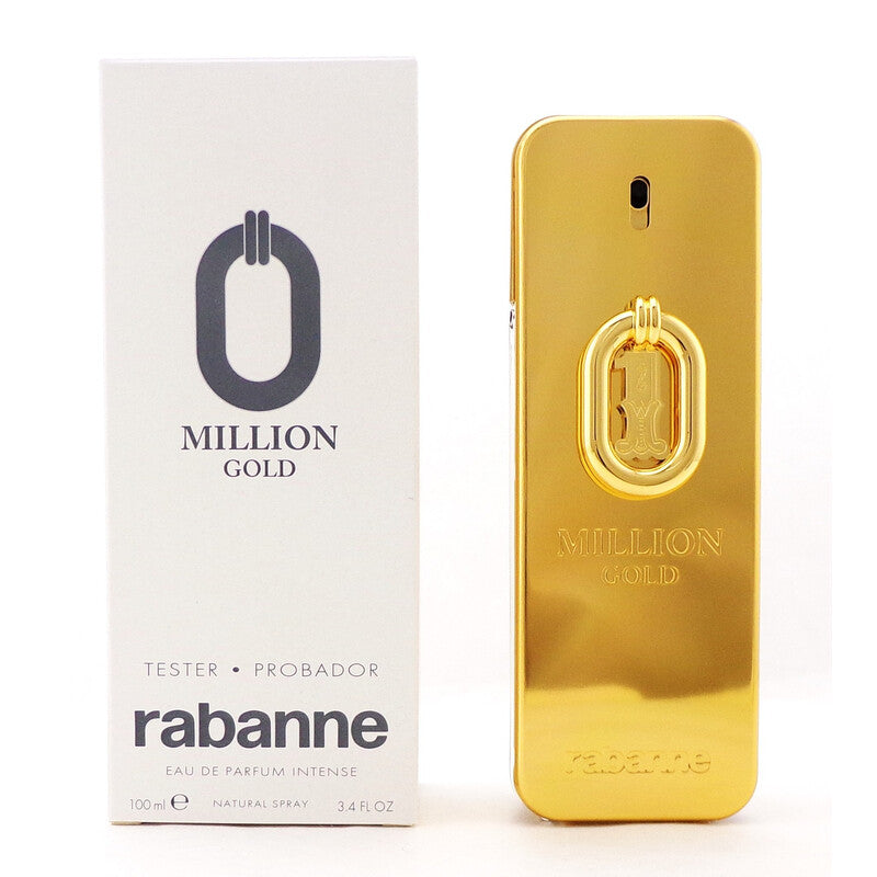 PACO RABANNE ONE MILLION GOLD EAU DE PARFUM TESTER 100 ML/3.4 FL OZ FOR MEN