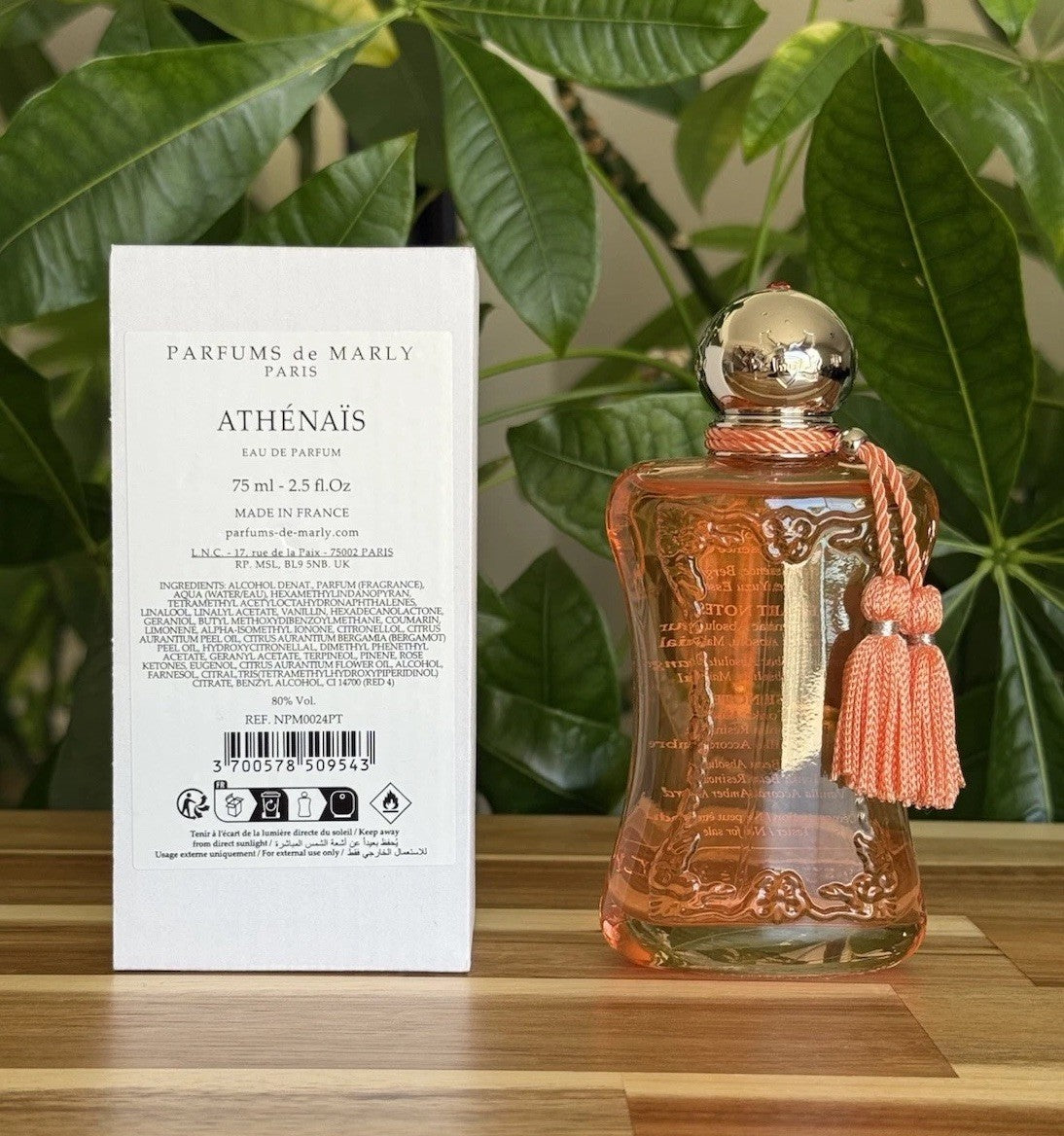 PARFUMS DE MARLY PARIS ATHENAIS EDP TESTER 75ML-2.5OZ WOMEN