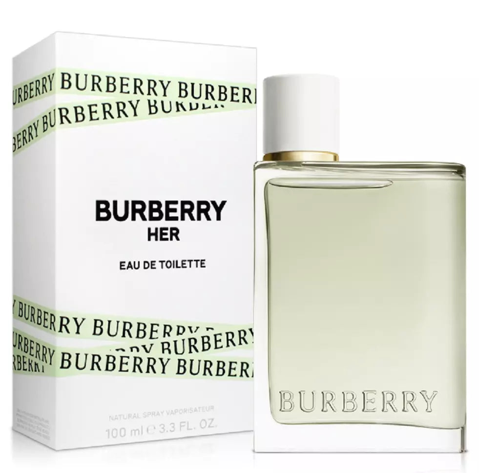 Burberry Her Women Eau De Toilette Spray 3.3 oz