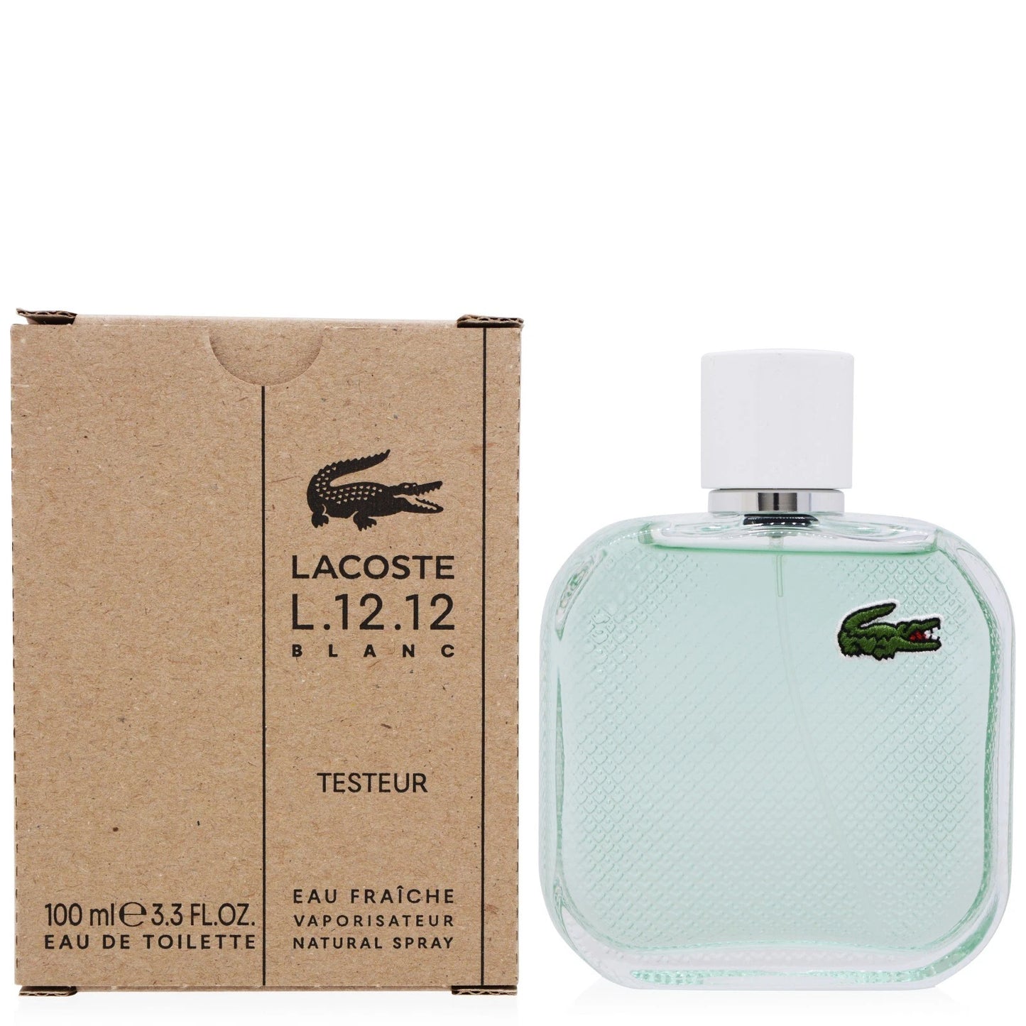 LACOSTE L.12.12 BLANC EAU FRAICHE MEN EDT 100ML/3.4OZ