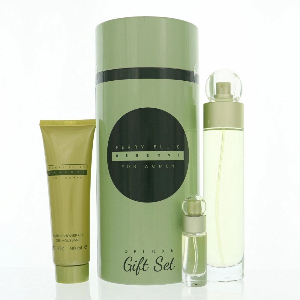 PERRY ELLIS RESERVE WOMEN DELUXE GIFT SET 3PC