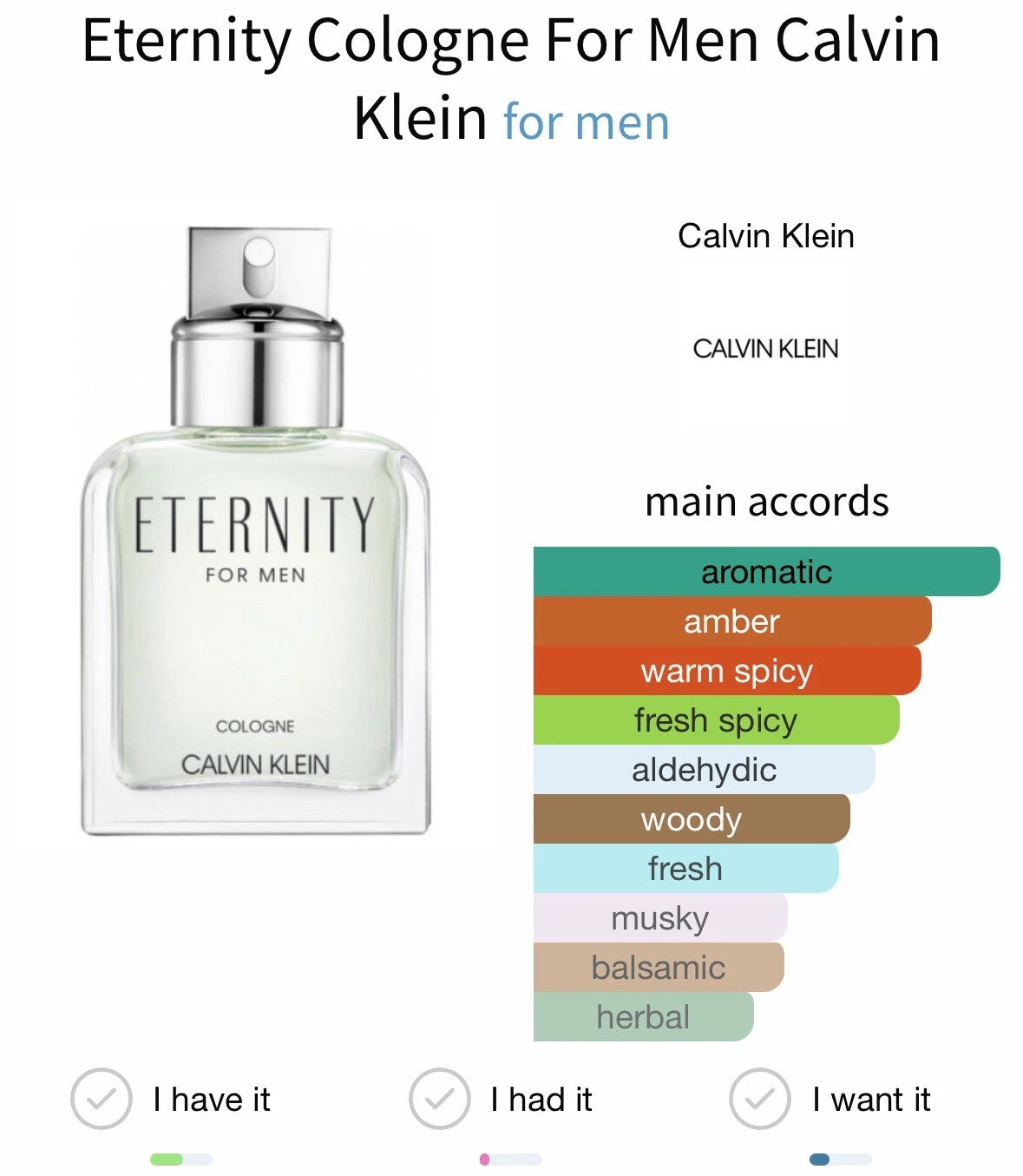 Calvin Klein Eternity Cologne Men's Eau de Toilette Tester 100ML/3.4Oz