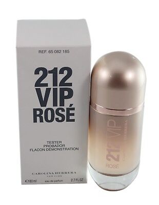 Carolina Herrera Women 212 Tester VIP Rose - 80ML/2.7oz