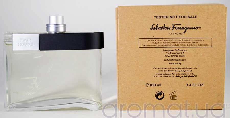 Salvatore Ferragamo F Black Tester 100ML/3.4Oz