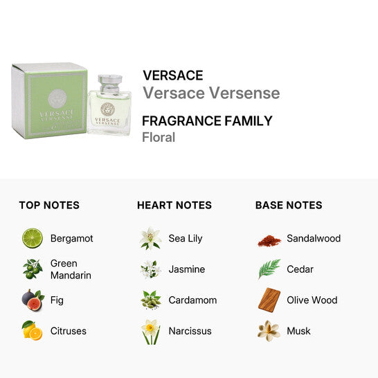 VERSACE Versence 3.4oz/ 100ml Eau De Toilet