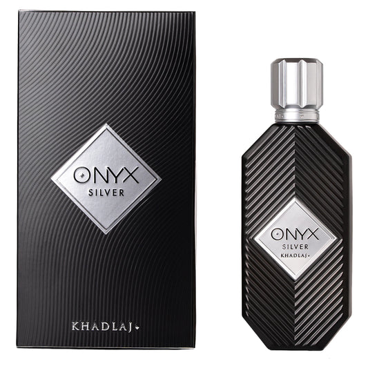 KHADLAJ Onyx Silver Eau De Parfum 100ML/3.4OZ