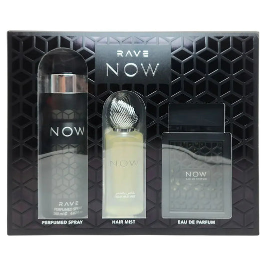 Lattafa Rave Now for Men 3 Piece Set 100ML/3.4Oz