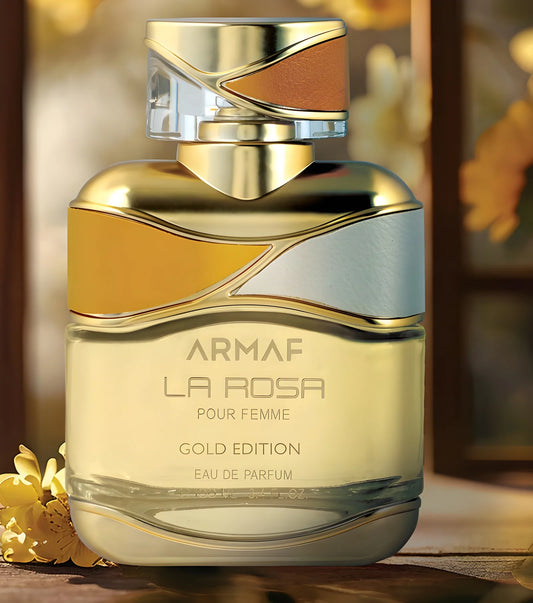Armaf La Rosa Gold Edition EDP-100ml/3.4oz