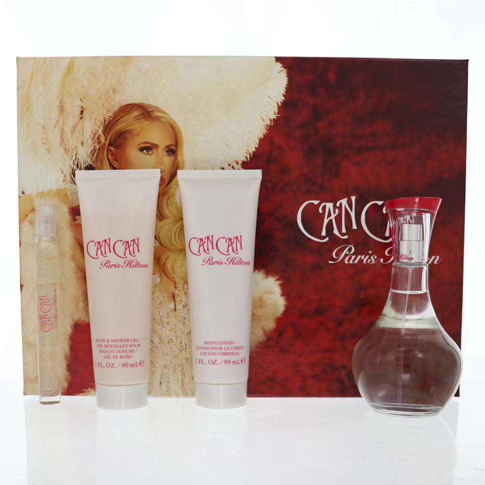 PARIS HILTON Can Can Womens 4-piece Gift Set