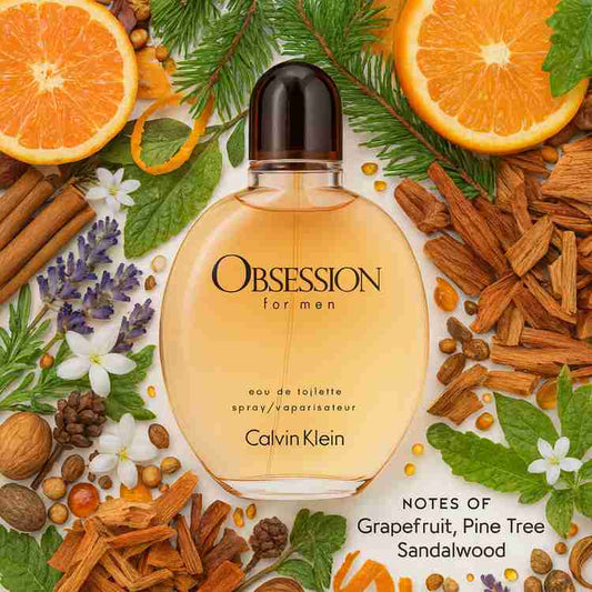 Calvin Klein Obsession Men's Eau de Toilette Tester 125ML/4.2Oz
