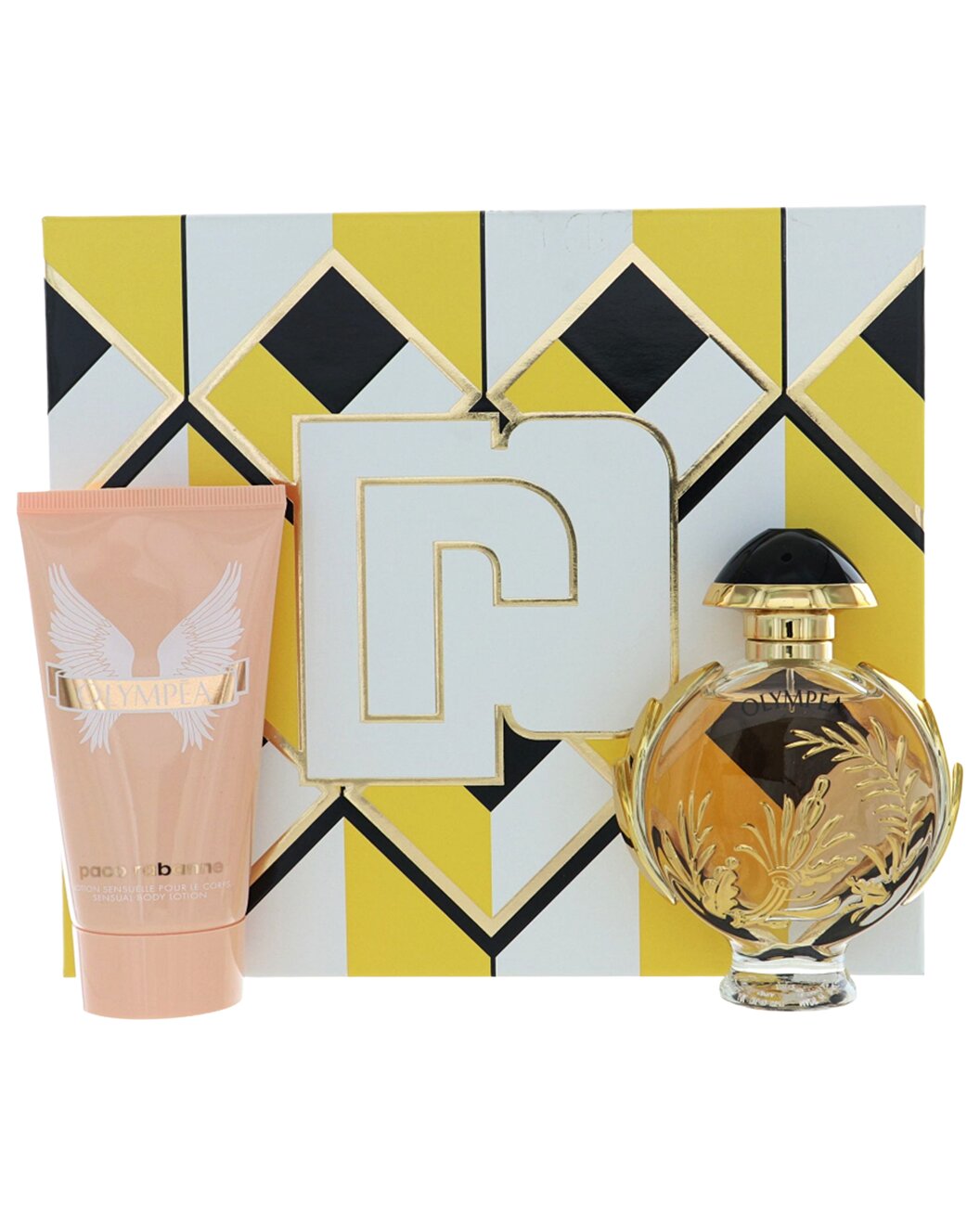 PACO RABANNE OLYMPEA SOLAR EDP 50ML 1.7OZ BODY LOTION 75ML SET 2PC