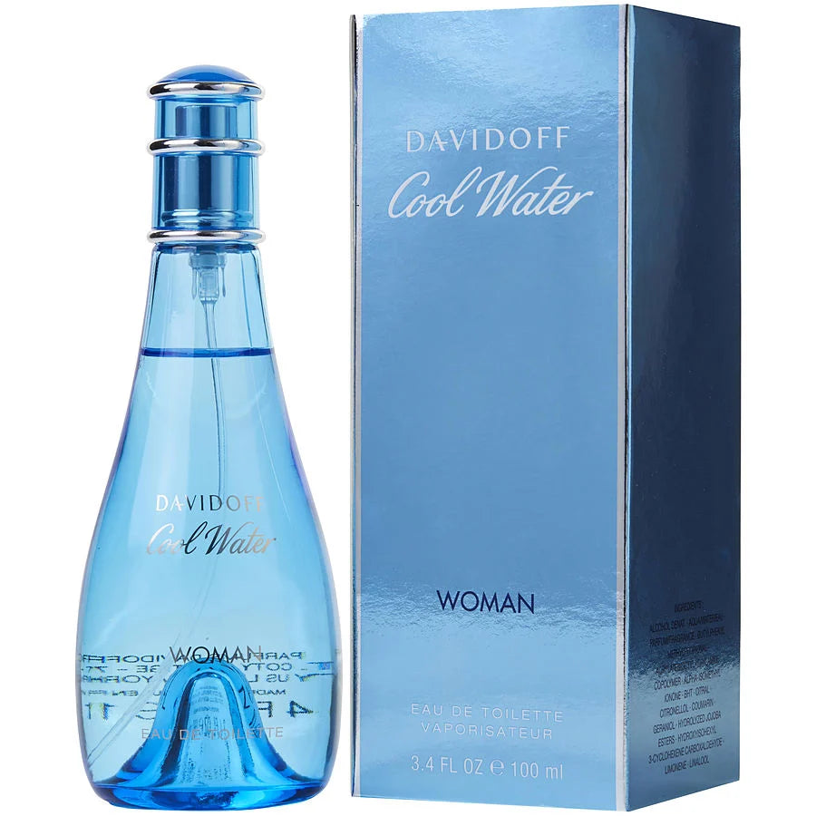 Davidoff Cool Water For Women Eau De Toilette 100ML/3.4Oz