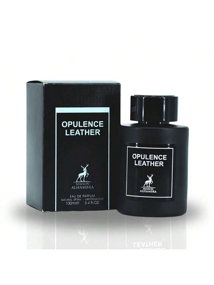 MAISON ALHAMBRA OPULENCE LEATHER EDP 100ML/3.4OZ
