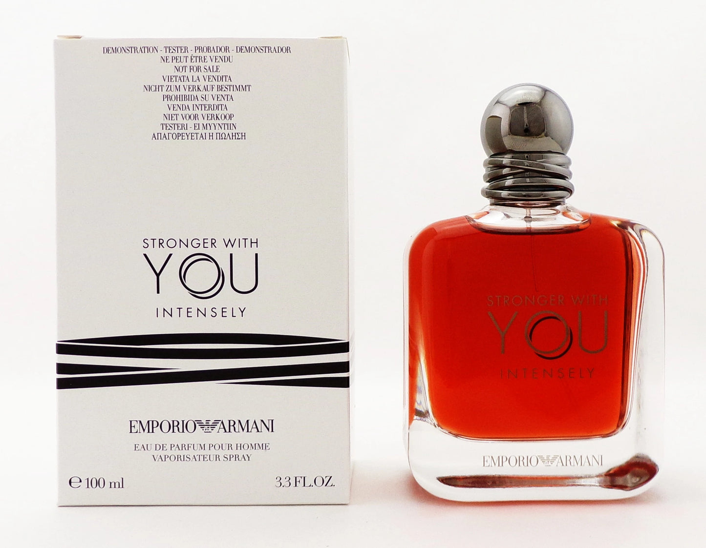 EMPORIO ARMANI STRONGER WITH YOU INTENSELY EDP 100ML/3.4OZ TESTER