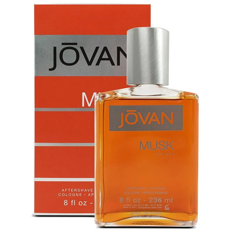 JOVAN MUSK AFTER SHAVE 236ML/8.0OZ