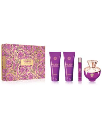 Versace Dylan Purple 4 PC Set 100ML/3.4Oz