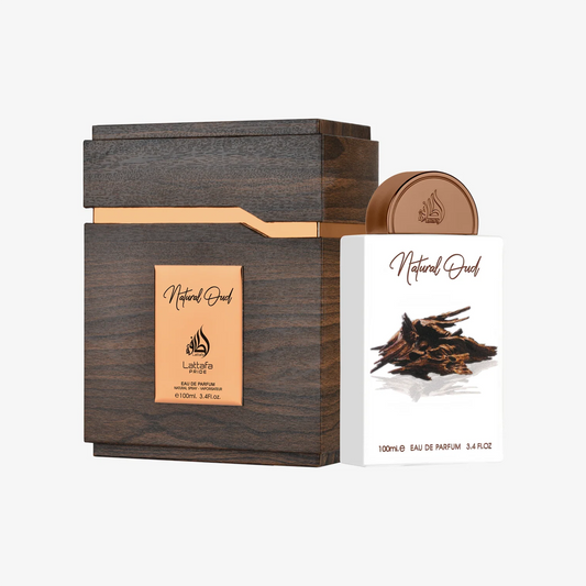 LATTAFA NATURAL OUD Eau De Parfum 100ML/3.4Oz