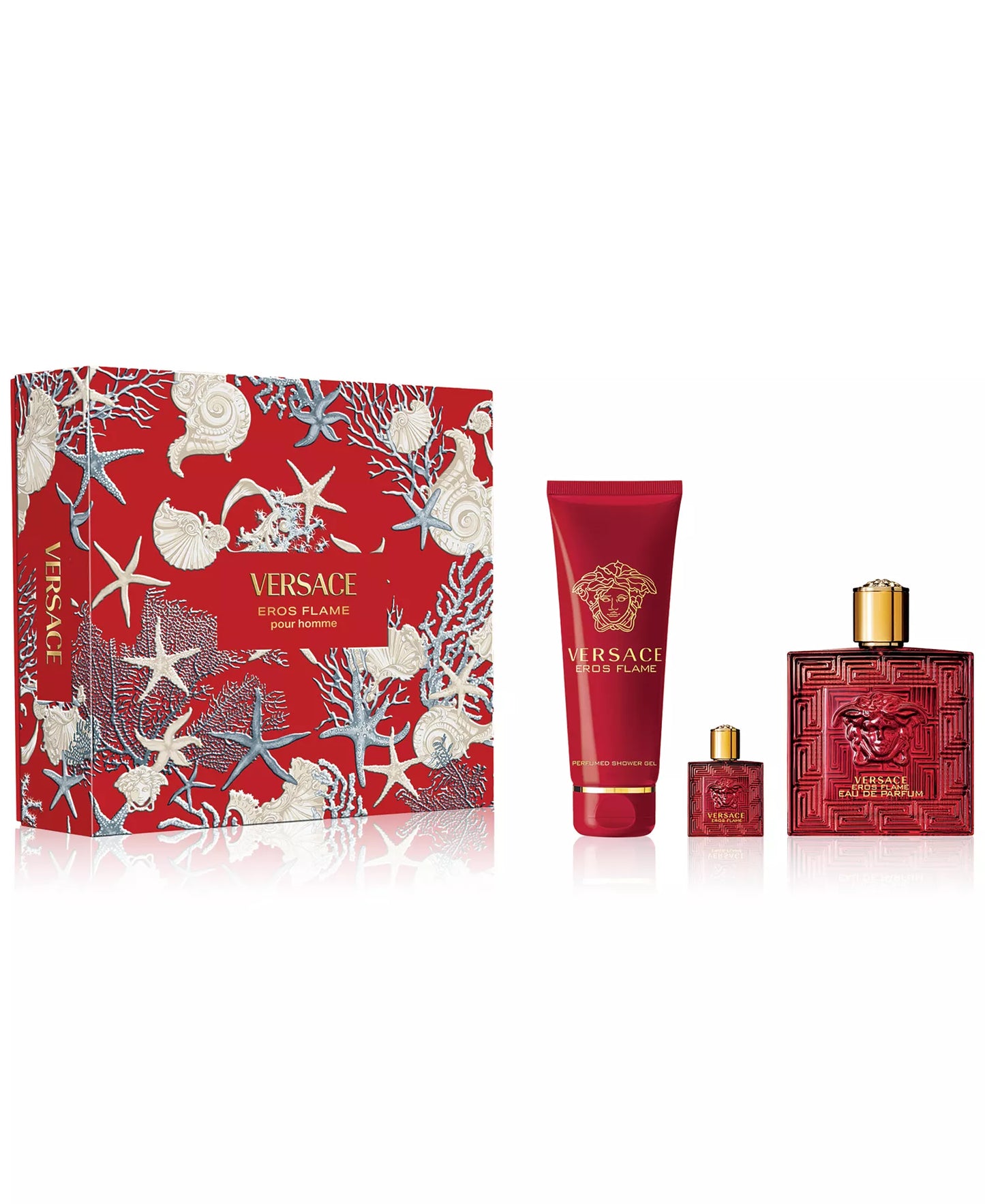 VERSACE 3-Pc. Eros Flame Eau de Parfum Gift Set