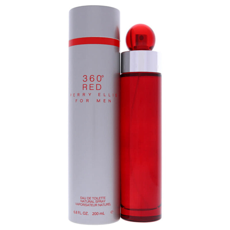 Perry Ellis 360 Red for Men by EDT Spray 6.7 oz