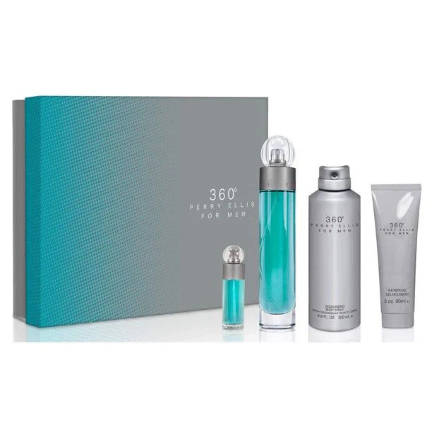 PERRY ELILIS 360 MEN 4-PIECE GIFT SET