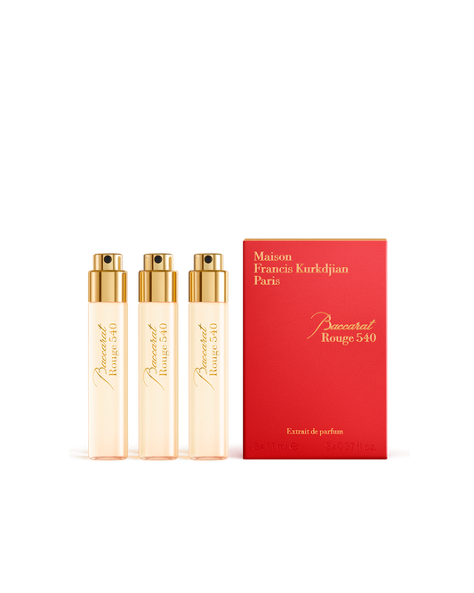Maison Francis Kurkdjian Baccarat Rouge 540 Extrait de Parfum Set 3x11ML