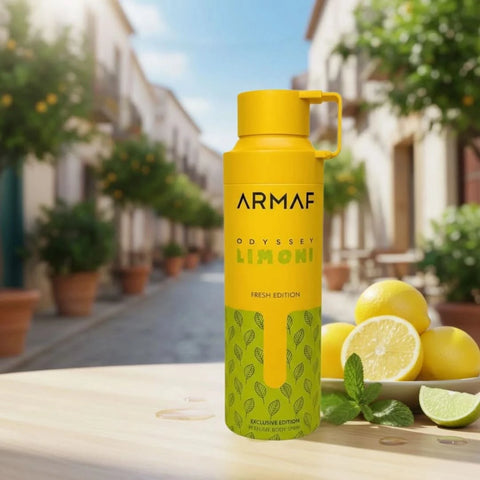 ARMAF Odyssey Limoni Body Spray -200ml/6.8oz