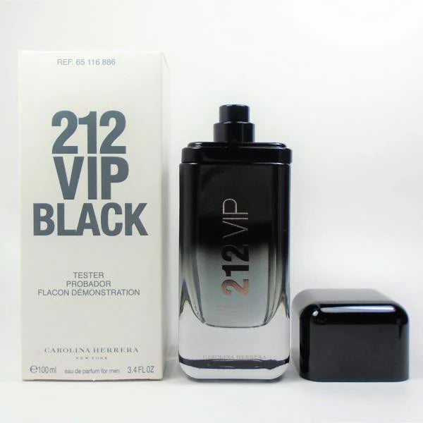 CAROLINA HERRERA 212 Vip Black Eau De Parfum Tester 100ML/3.4Oz
