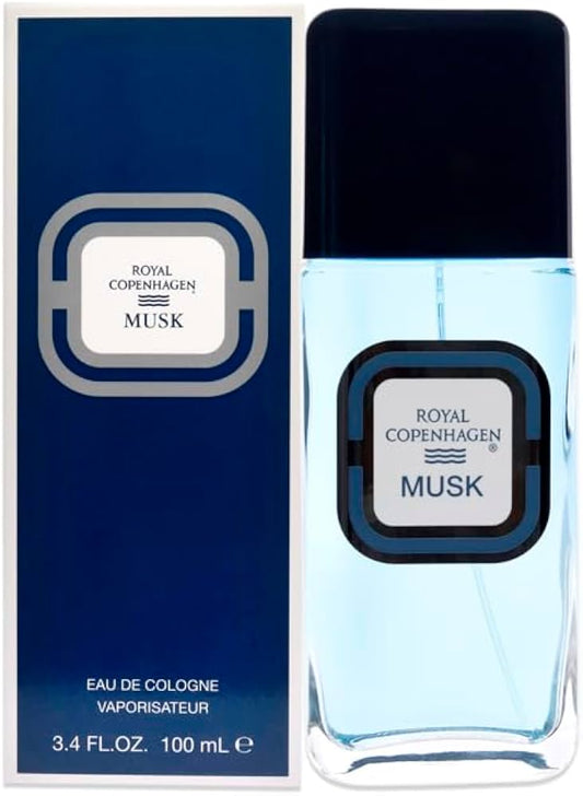 ROYAL COPENHAGEN FOR MEN MUSK EAU DE COLOGNE 100ML/3.4OZ