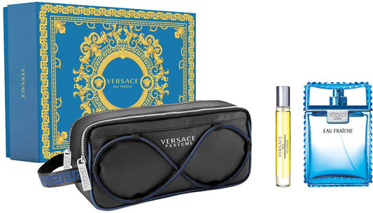 Versace Eau Fraiche Gift Set 3 Pc