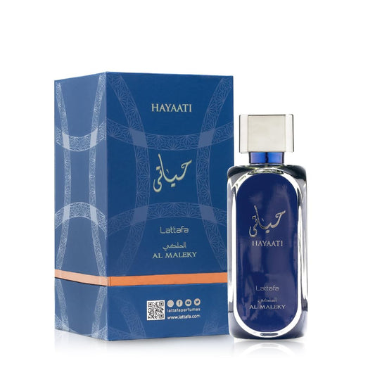 LATTAFA Hayaati Blue Al Maleky Eau de Parfum 100ML/3.4Oz