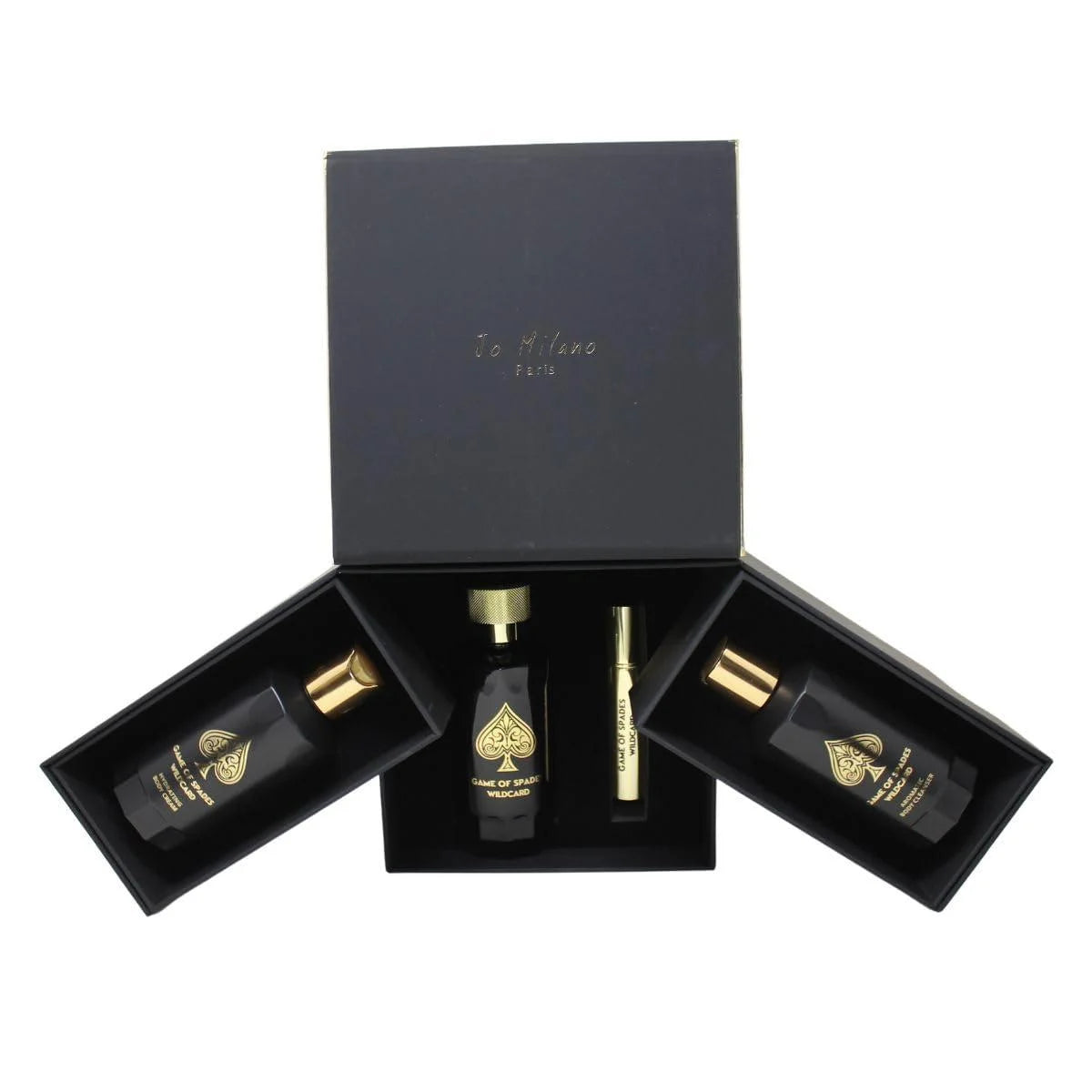 Jo Milano Game Of Spades Wildcard 4pcs EDP Gift Set Fragrances